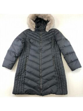 𝅺anne Klein chevron quilted puffa parka Size 16
